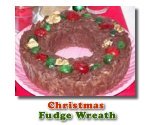 Christmas Fudge Wreath