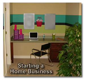 starting a business from home