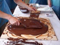 tempering chocolate melting